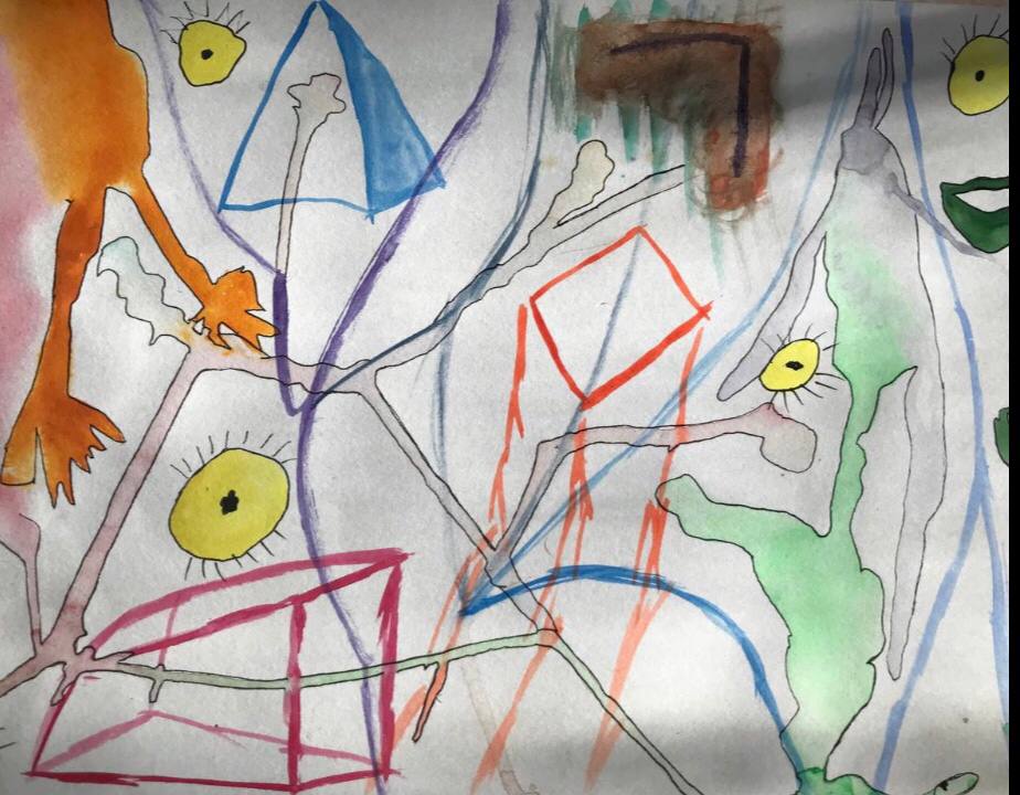 Нарисуйте звуковое существо. Занятия для детей 5-6 лет