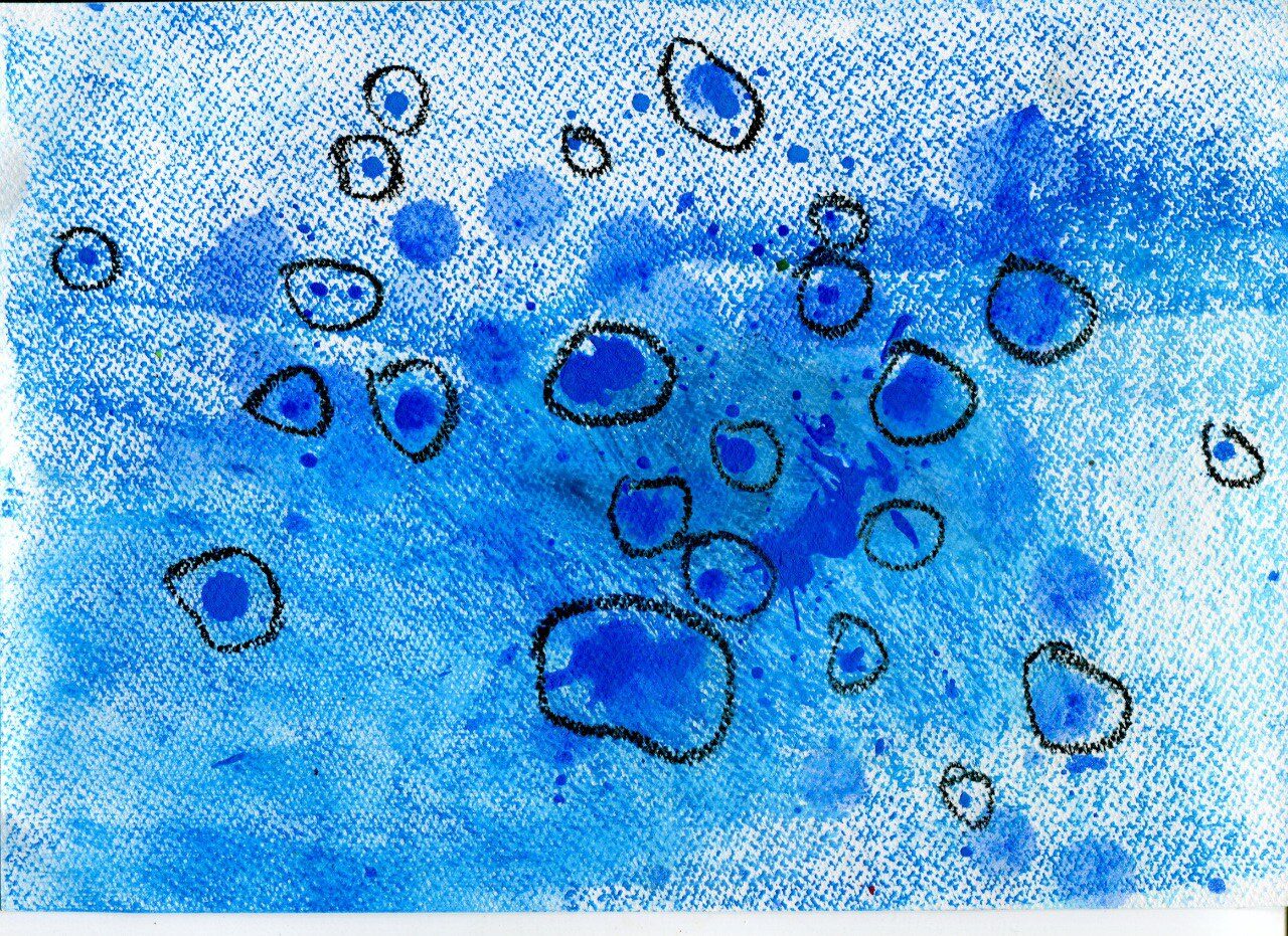 Арт-терапия. «Рисуем в технике акватипия». Занятия для детей 5-6 лет